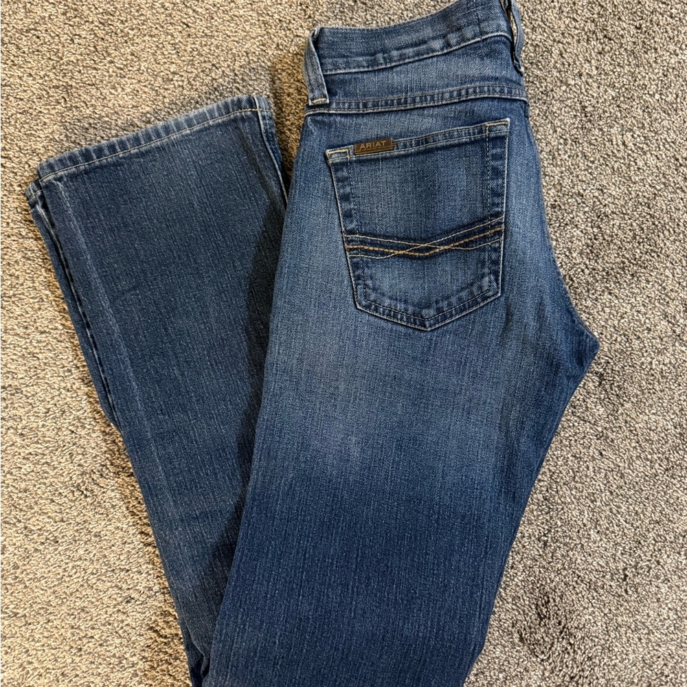 Ariat Women’s Dark Wash Straightleg Jeans - Picture 3 of 6